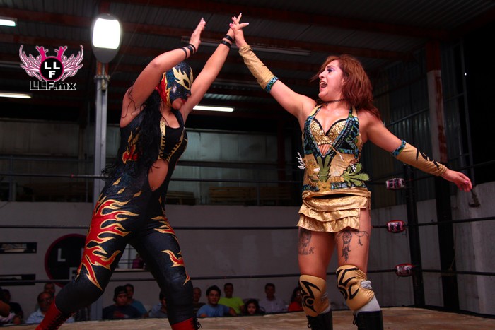 LLF302: Diosa Quetzal vs Lady Flammer. 2 Out of 3 Falls Match/Lucha ...